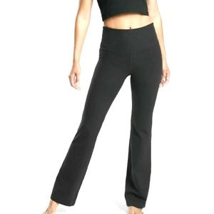 Athleta black studio flare pants